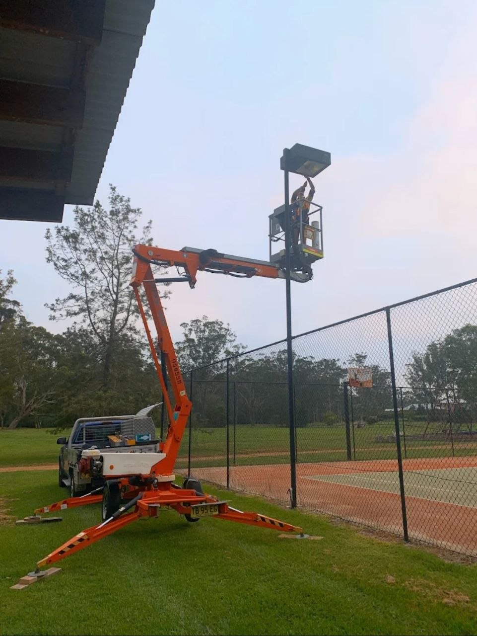 Outdoor Lighting Installation