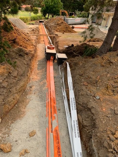 Underground Conduit Installation